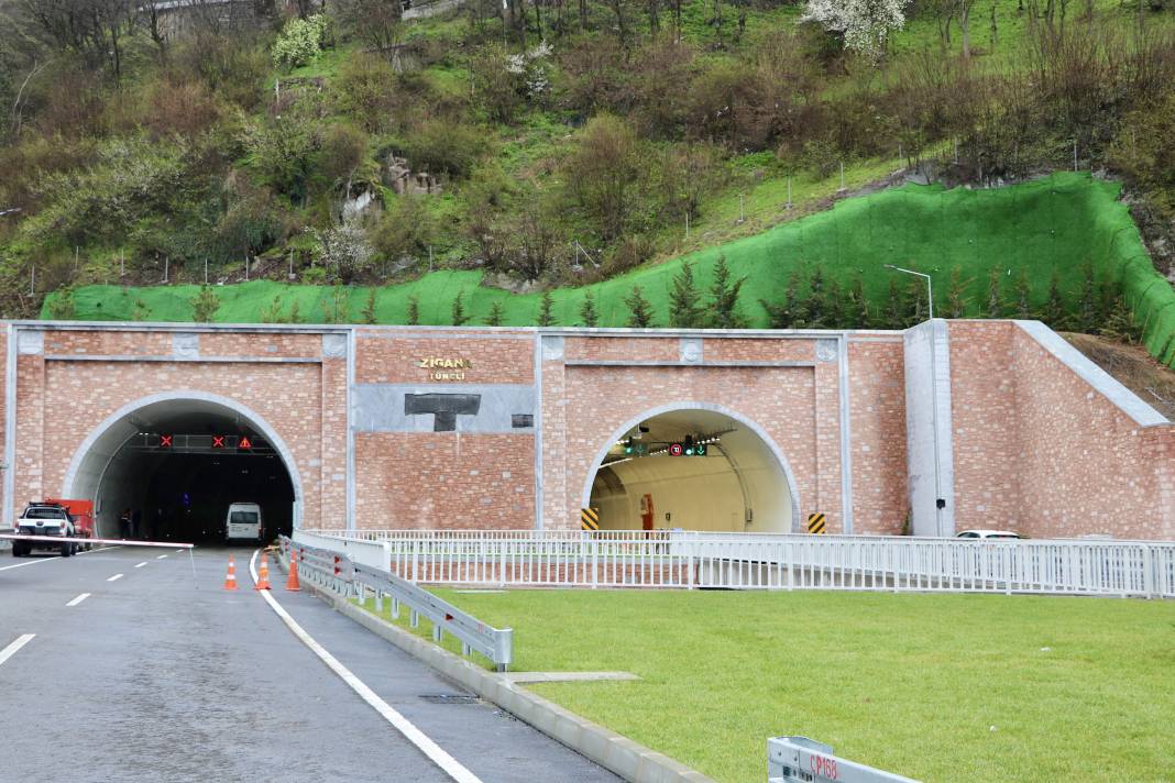Yeni Zigana Tüneli açılış için gün sayıyor 8