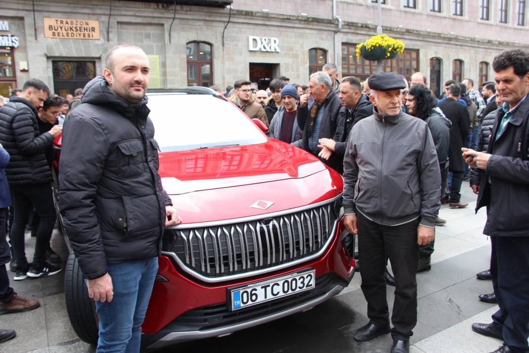 Trabzon’da TOGG’a yoğun ilgi 14