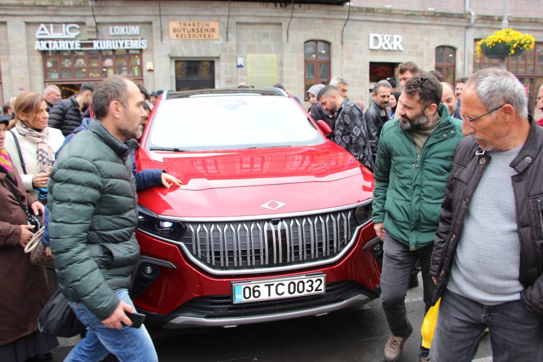 Trabzon’da TOGG’a yoğun ilgi 8