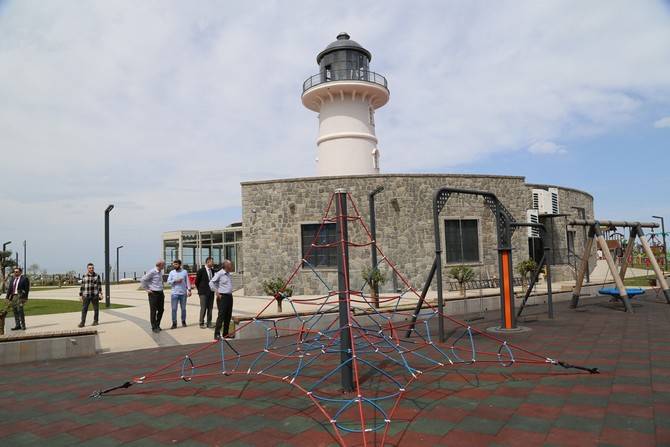 Rize’de Deniz Feneri Sosyal Tesisi ve Deniz Müzesi 15 Gün İçinde hizmete Girecek 14