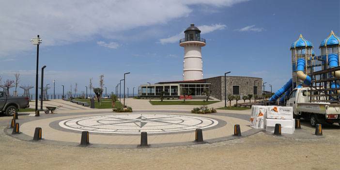 Rize’de Deniz Feneri Sosyal Tesisi ve Deniz Müzesi 15 Gün İçinde hizmete Girecek