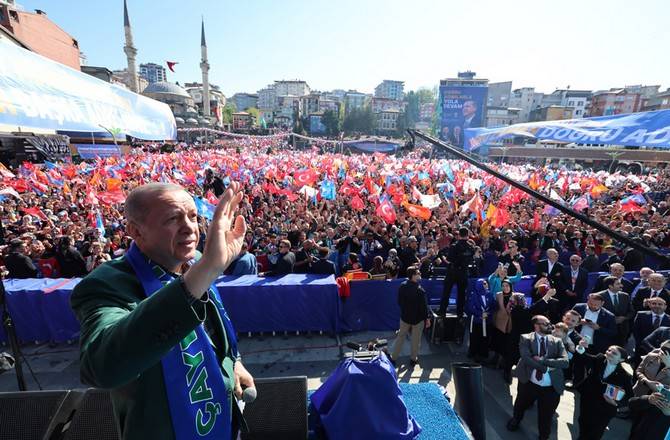 Cumhurbaşkanı Erdoğan Rize'de 2