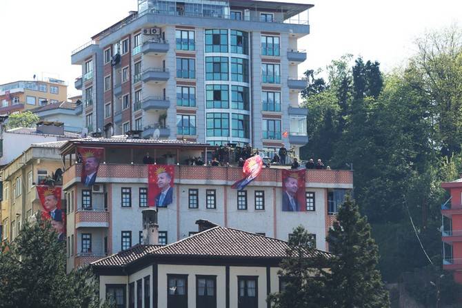 Cumhurbaşkanı Erdoğan Rize'de 24