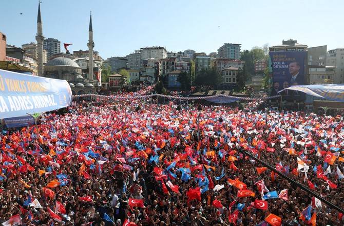 Cumhurbaşkanı Erdoğan Rize'de 42