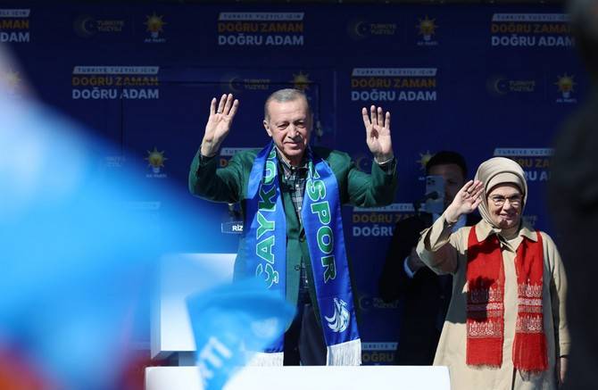 Cumhurbaşkanı Erdoğan Rize'de 5