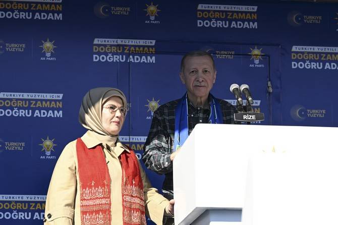 Cumhurbaşkanı Erdoğan Rize'de 51