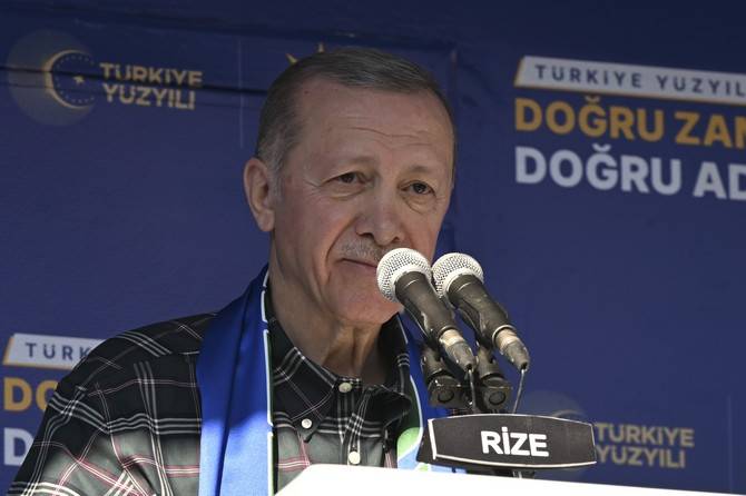 Cumhurbaşkanı Erdoğan Rize'de 53