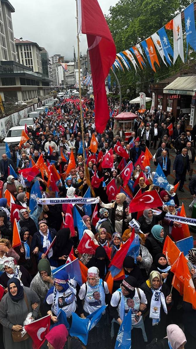 AK Parti Rize’de Sevgi Yürüyüşü Düzenledi 61