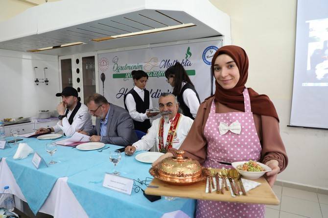 Rize’de öğretmenler en güzel yemeği yapmak için yarıştı 11