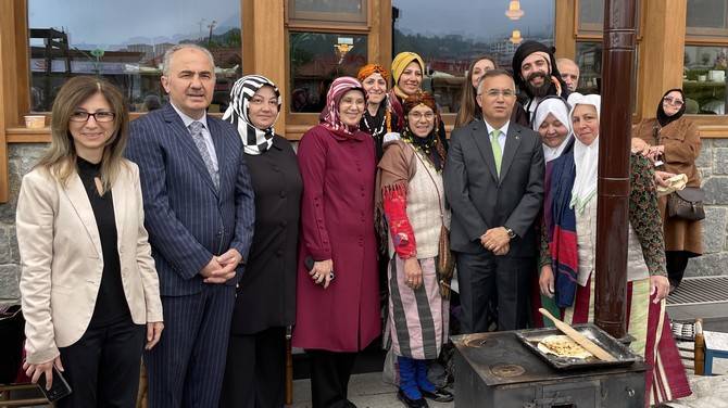 Rize'nin yöresel lezzetleri "Türk Mutfağı Haftası"nda tanıtıldı 4