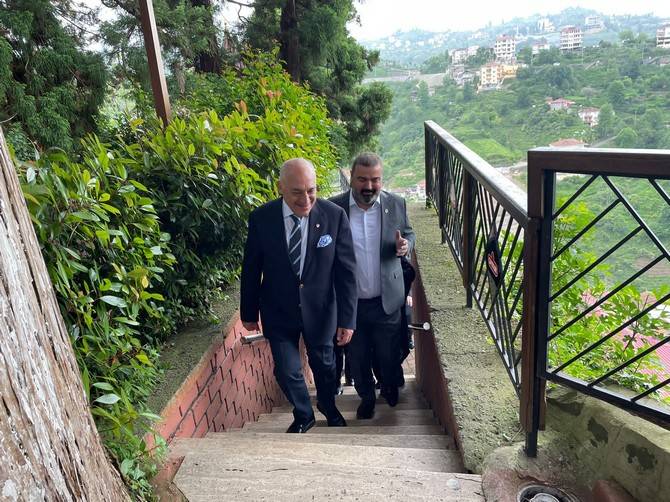 TFF Başkanı Büyükekşi Akademi Ziyaretlerine Çaykur Rizespor ile Devam Etti 7