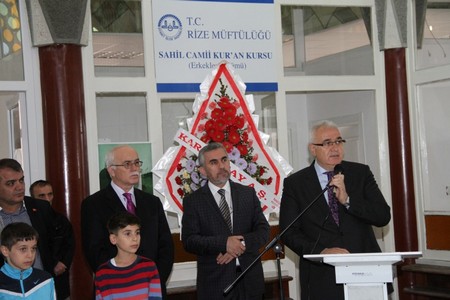 Rize Sahil Camii Eğitim Kompleksi Açıldı 12