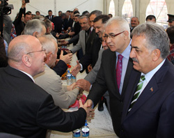 Rize'de Bayramlaşma Töreni