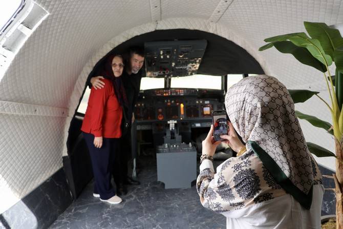 Pistten çıkan uçak pide salonu olarak hizmet vermeye başladı 25