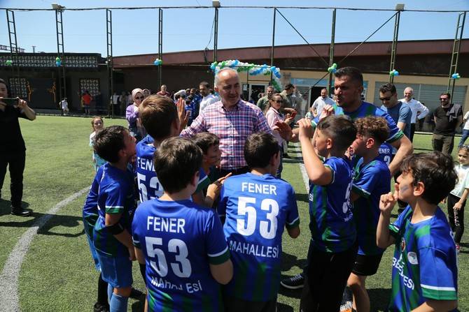 Rize Belediyesi Mahalleler Çocuk Futbol Turnuvası ve Şöleni Tamamlandı 14