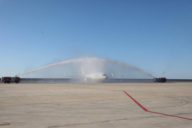 Rize-Artvin Havalimanına uluslararası ilk uçuş gerçekleştirildi 4