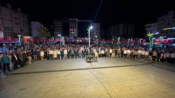 Rize’de 15 Temmuz Demokrasi ve Milli Birlik Günü anma programı düzenlendi 70