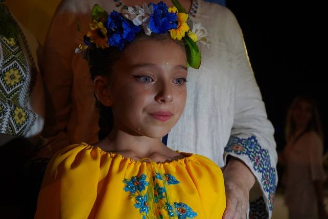 Rize'de, Ukraynalı dans topluluğu ekibi savaş karşıtı dans gösterisi yaptı 8
