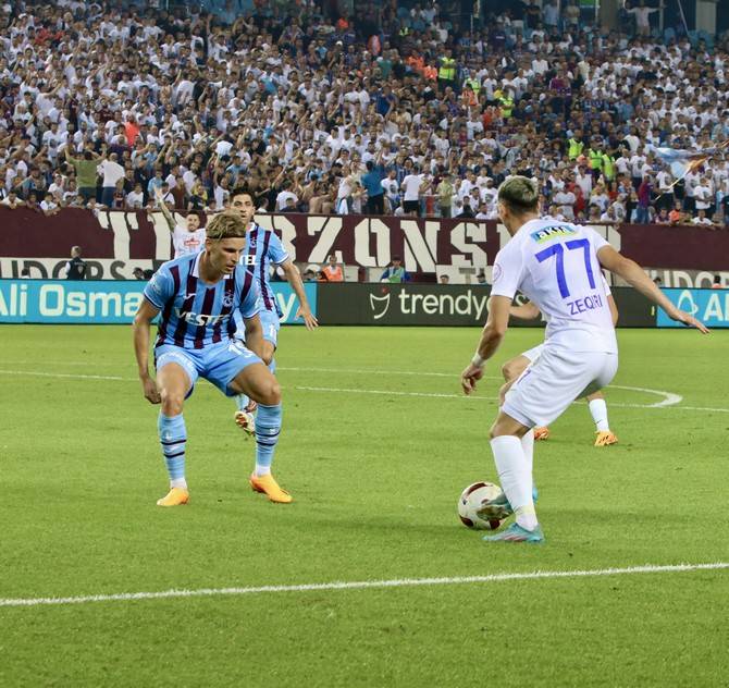 Trabzonspor-Çaykur Rizespor maçından kareler 42