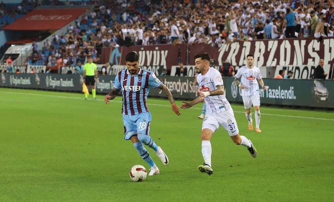 Trabzonspor-Çaykur Rizespor maçından kareler 45