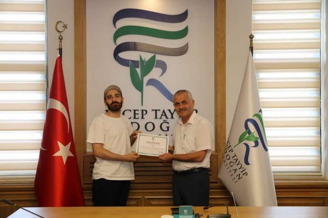 RTEÜ'de Stajını Tamamlayan Gürcü Öğrenciler Sertifikalarını Aldı 20
