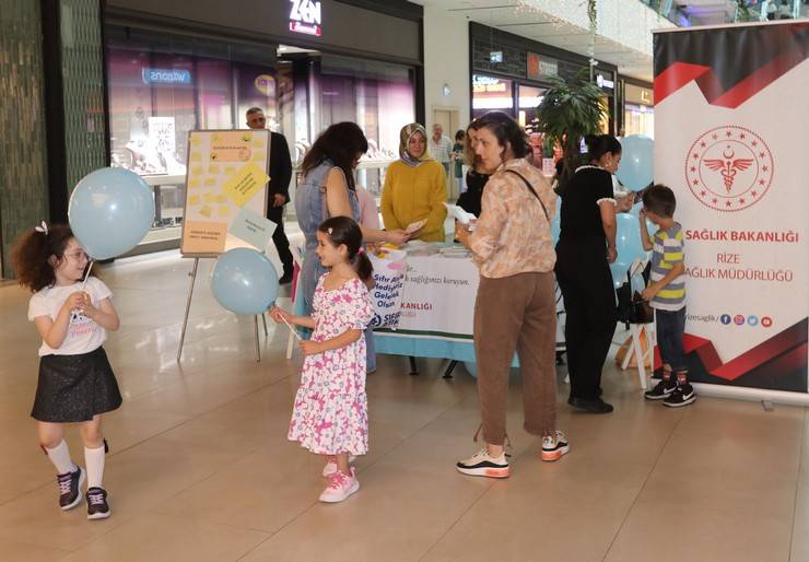 Rize’de Halk Sağlığı Haftası etkinlikleri düzenlendi 1