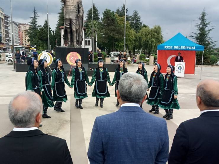 Atatürk’ün Rize’ye Gelişinin 99. Yılı Kutlandı 12