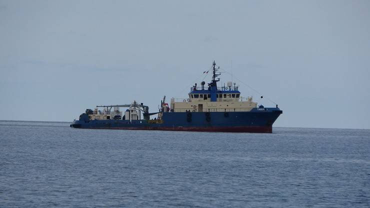 Barbaros Hayrettin Paşa sismik araştırma gemisi, Trabzon Limanı’na demirledi 7