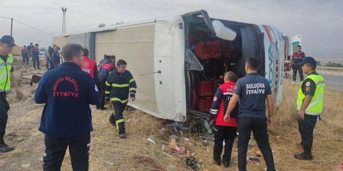 Amasya'da yolcu otobüsü kazası: 6 ölü, 35 yaralı