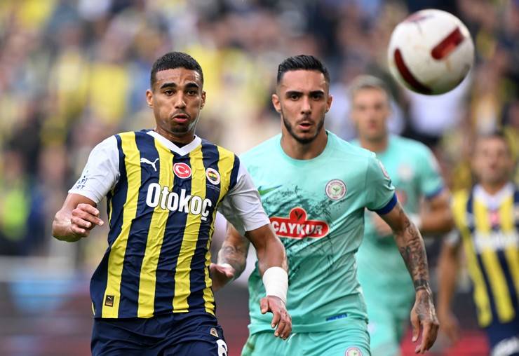 Fenerbahçe - Çaykur Rizespor maçından kareler 1