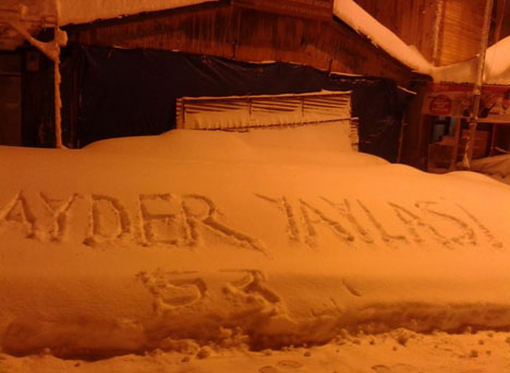 Ayder'de Kar Manzarası 7