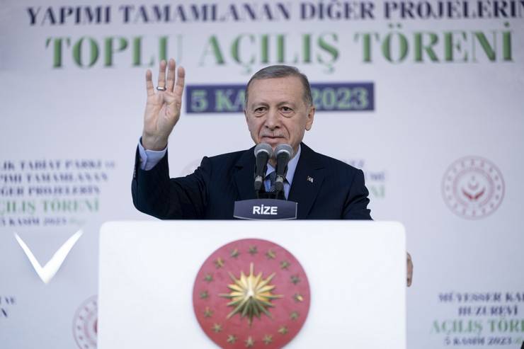 Cumhurbaşkanı Erdoğan, Rize'de Toplu Açılış Töreninde Konuştu 16