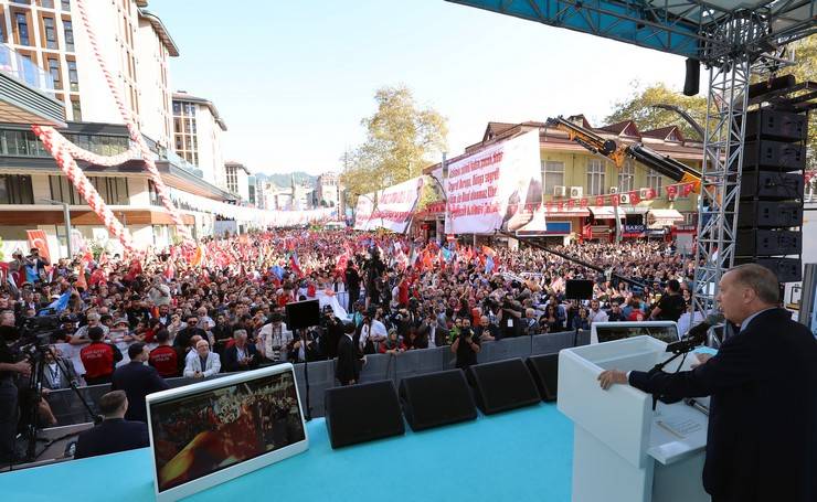 Cumhurbaşkanı Erdoğan, Rize'de Toplu Açılış Töreninde Konuştu 2
