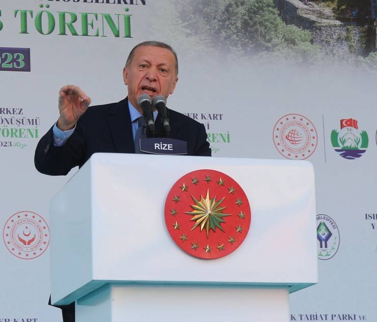 Cumhurbaşkanı Erdoğan, Rize'de Toplu Açılış Töreninde Konuştu 21