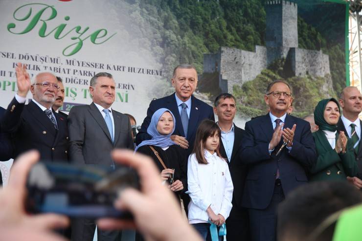Cumhurbaşkanı Erdoğan, Rize'de Toplu Açılış Töreninde Konuştu 24
