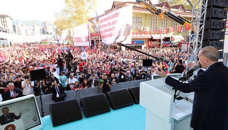 Cumhurbaşkanı Erdoğan, Rize'de Toplu Açılış Töreninde Konuştu 3