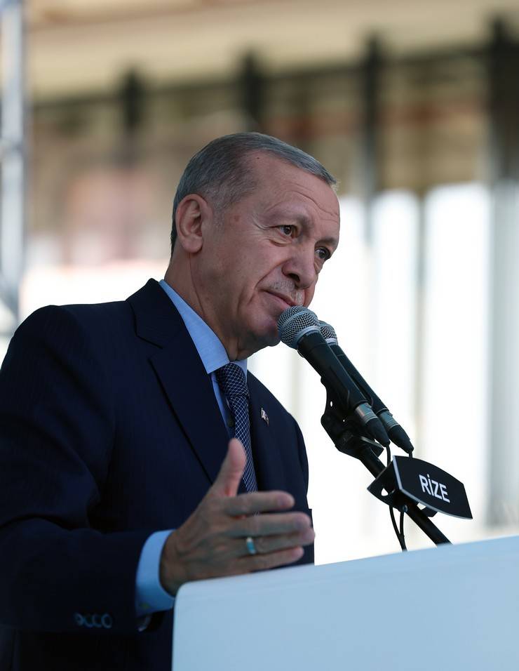 Cumhurbaşkanı Erdoğan, Rize'de Toplu Açılış Töreninde Konuştu 8