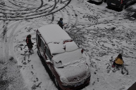 Rize'de Kar Yağışı Başladı 3
