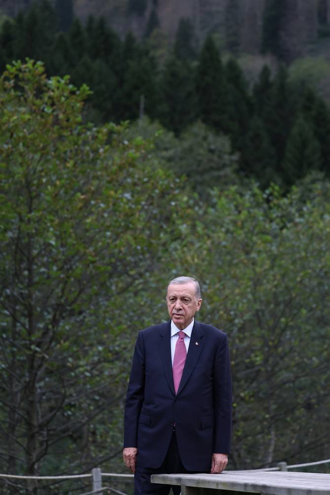 Cumhurbaşkanı Erdoğan'dan Ayder Yaylası'nda inceleme 17