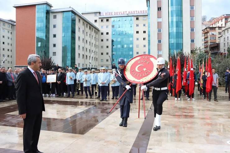 Rize'de 10 Kasım Atatürk'ü anma programı düzenlendi 1