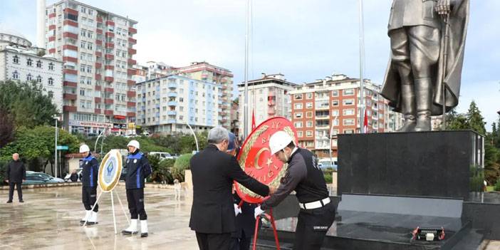 Rize'de 10 Kasım Atatürk'ü anma programı düzenlendi