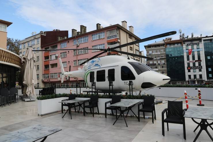 Rize’de Helikopterli Similasyon Hizmete Açıldı 2