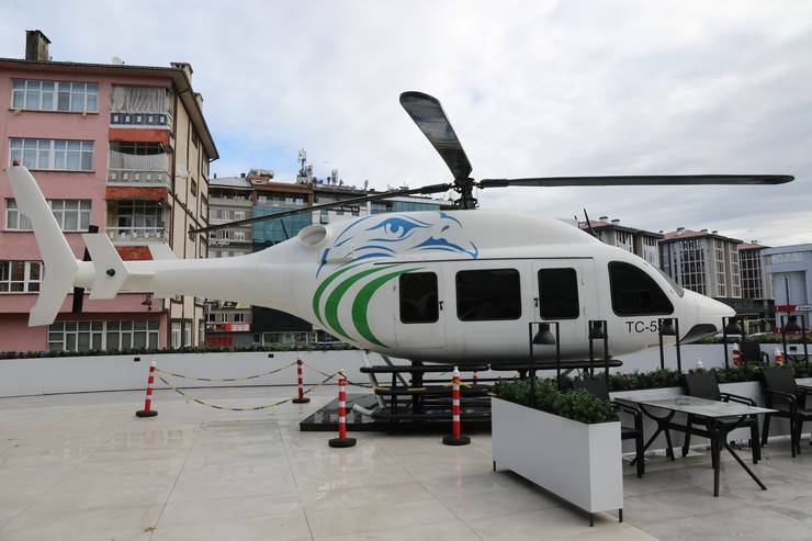 Rize’de Helikopterli Similasyon Hizmete Açıldı 3