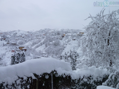 Rize'den Kar Görüntüleri 19