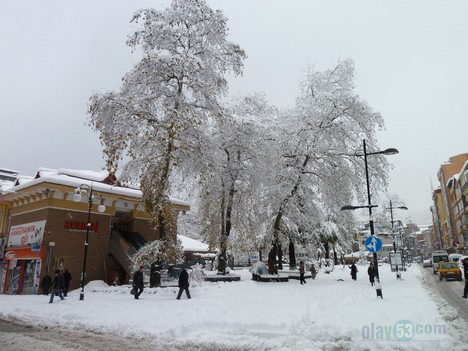 Rize'den Kar Görüntüleri 51
