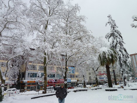Rize'den Kar Görüntüleri 52