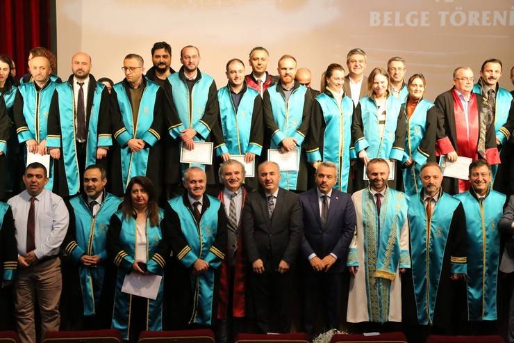 RTEÜ’de Akademik Yükselme ve Belge Töreni Düzenlendi 55