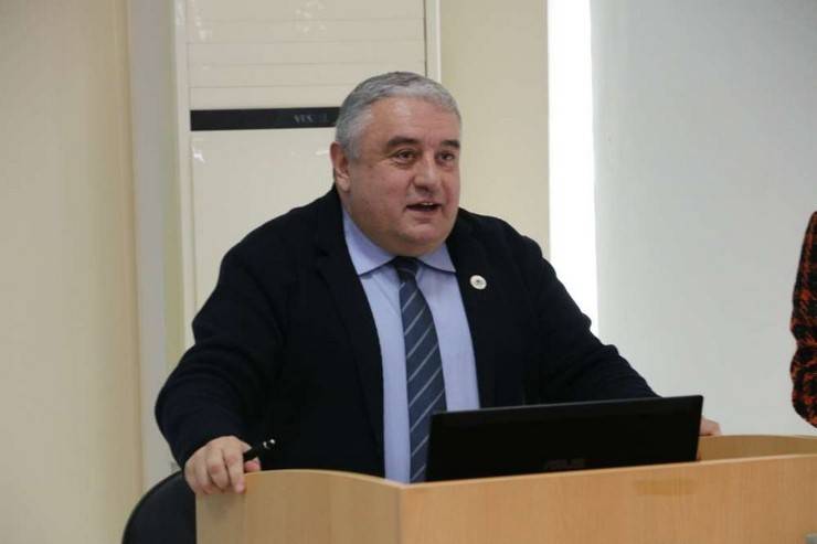 Gürcistan Tiflis İvane Cavakhişvili Devlet Üniversitesi Rektörü Samuşı̇a, RTEÜ’yü Ziyaret Etti 9