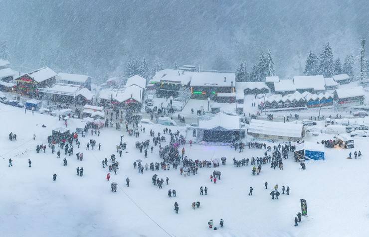 Rize'de '16. Ayder Kar Festivali' devam ediyor 2