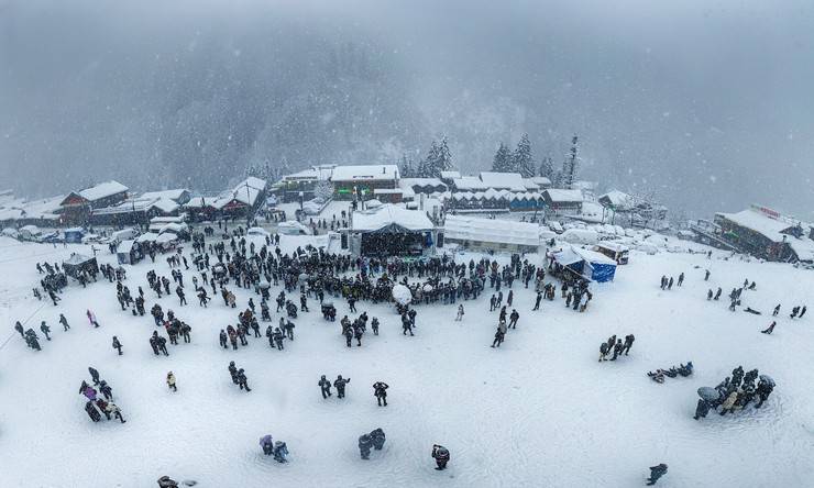 Rize'de '16. Ayder Kar Festivali' devam ediyor 8